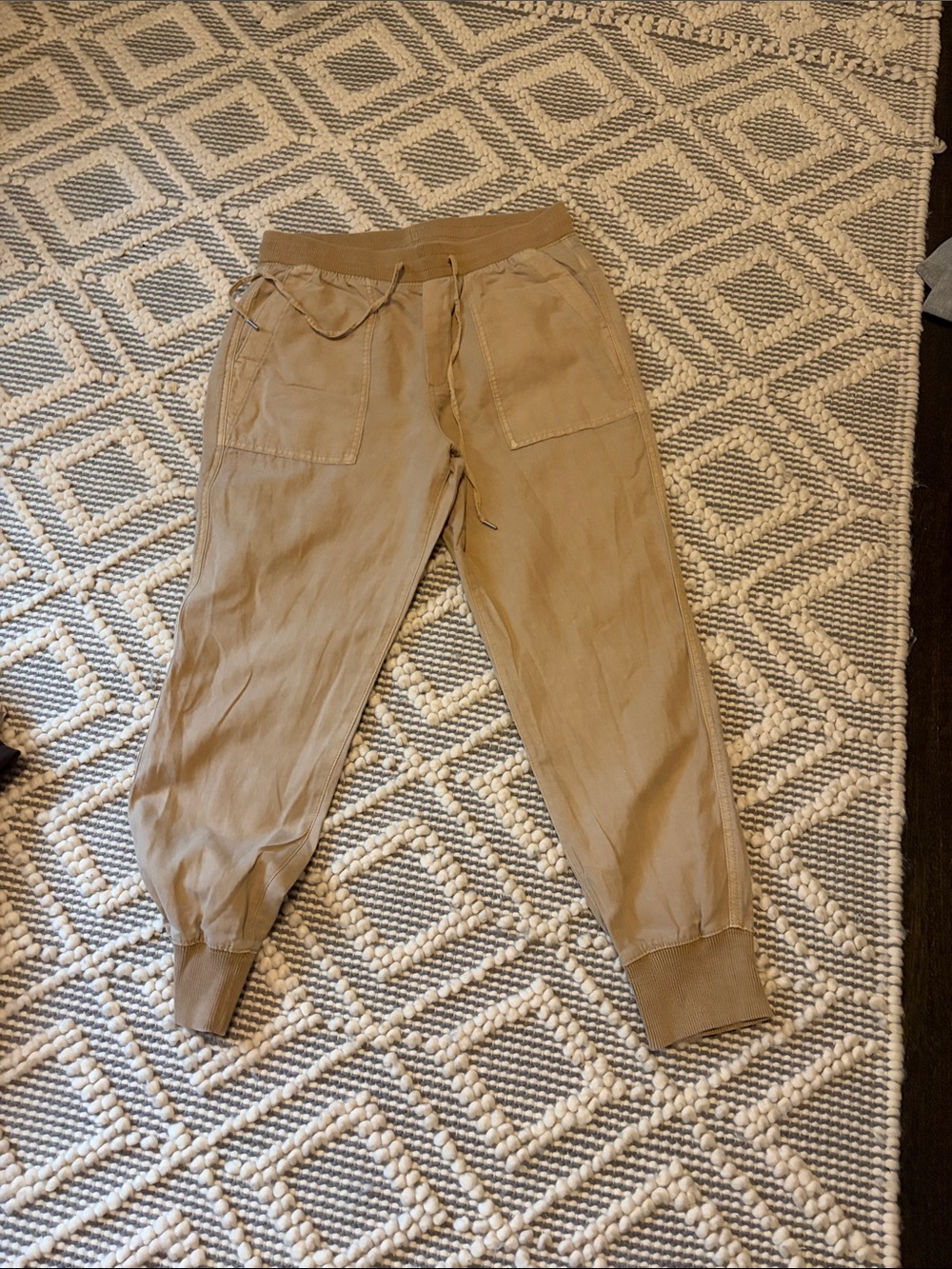 GAP Women’s Tan Drawstring Jogger Pants